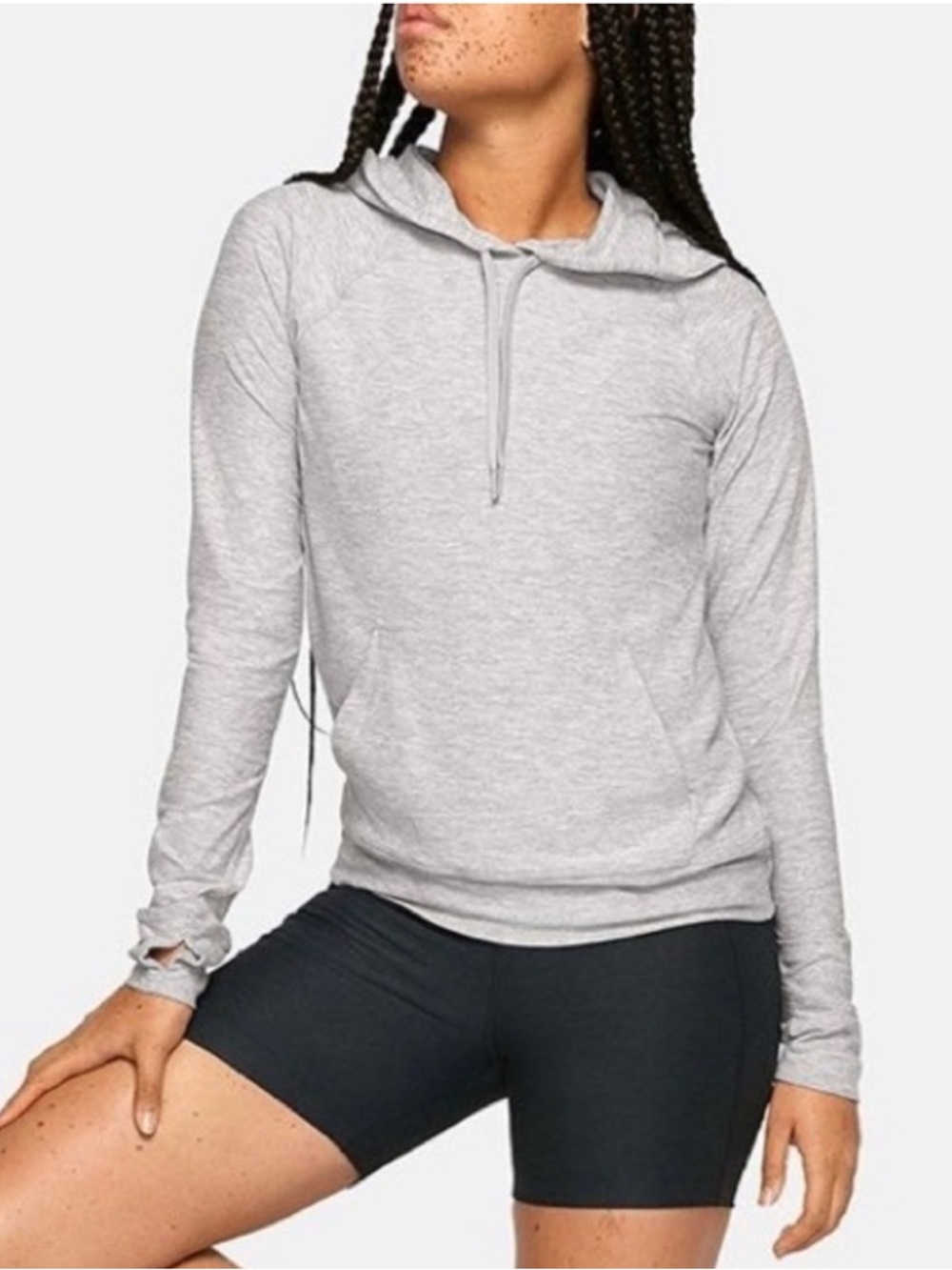 Outdoor Voices Gray All Day Hoodie Size S Athleisure Minimal